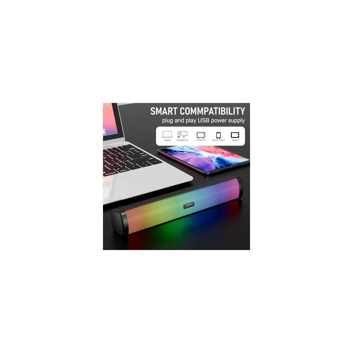 Wireless Bluetooth Sound Bar With Colorful Flash Promo Code - RebateKey