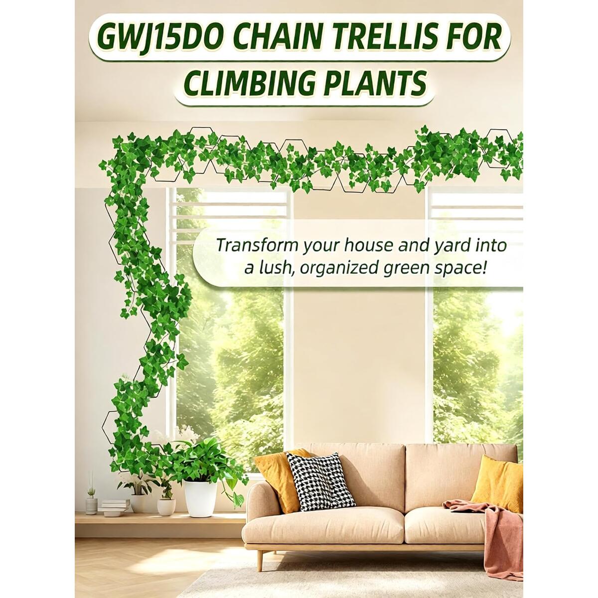 Hexagonal Chain Trellis For Promo Codes - RebateKey