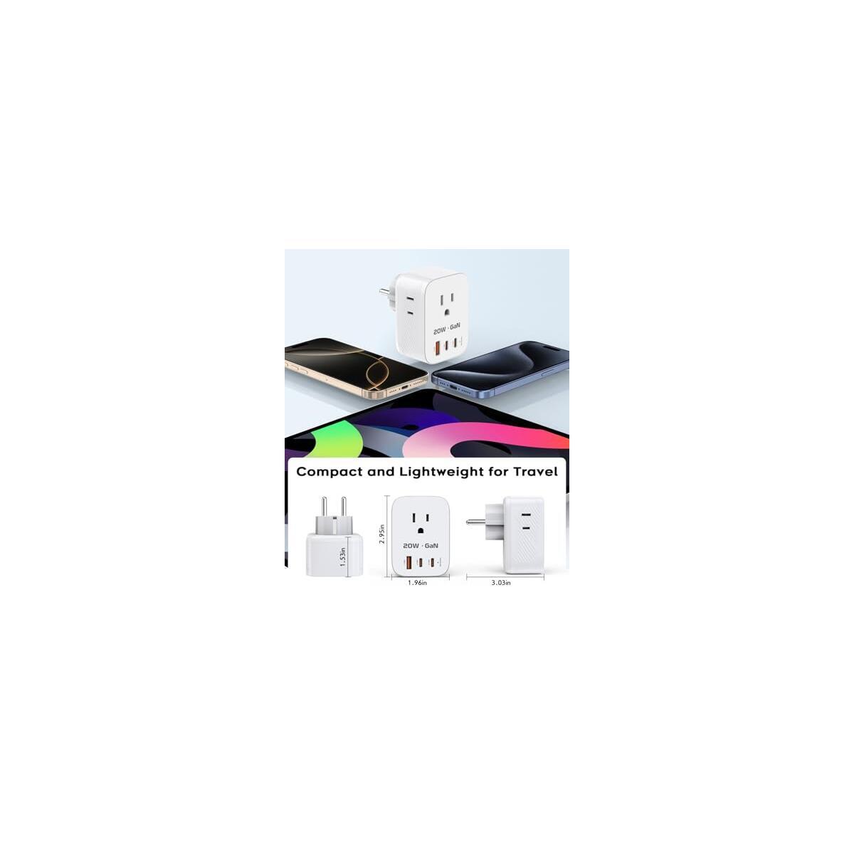 Type E F Plug Adapter 2 Deal - RebateKey