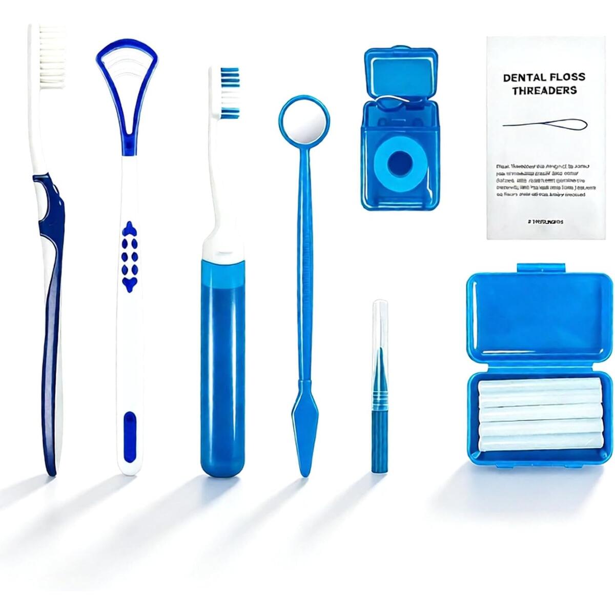 8-in-1 Orthodontic Oral Care Kit for Braces