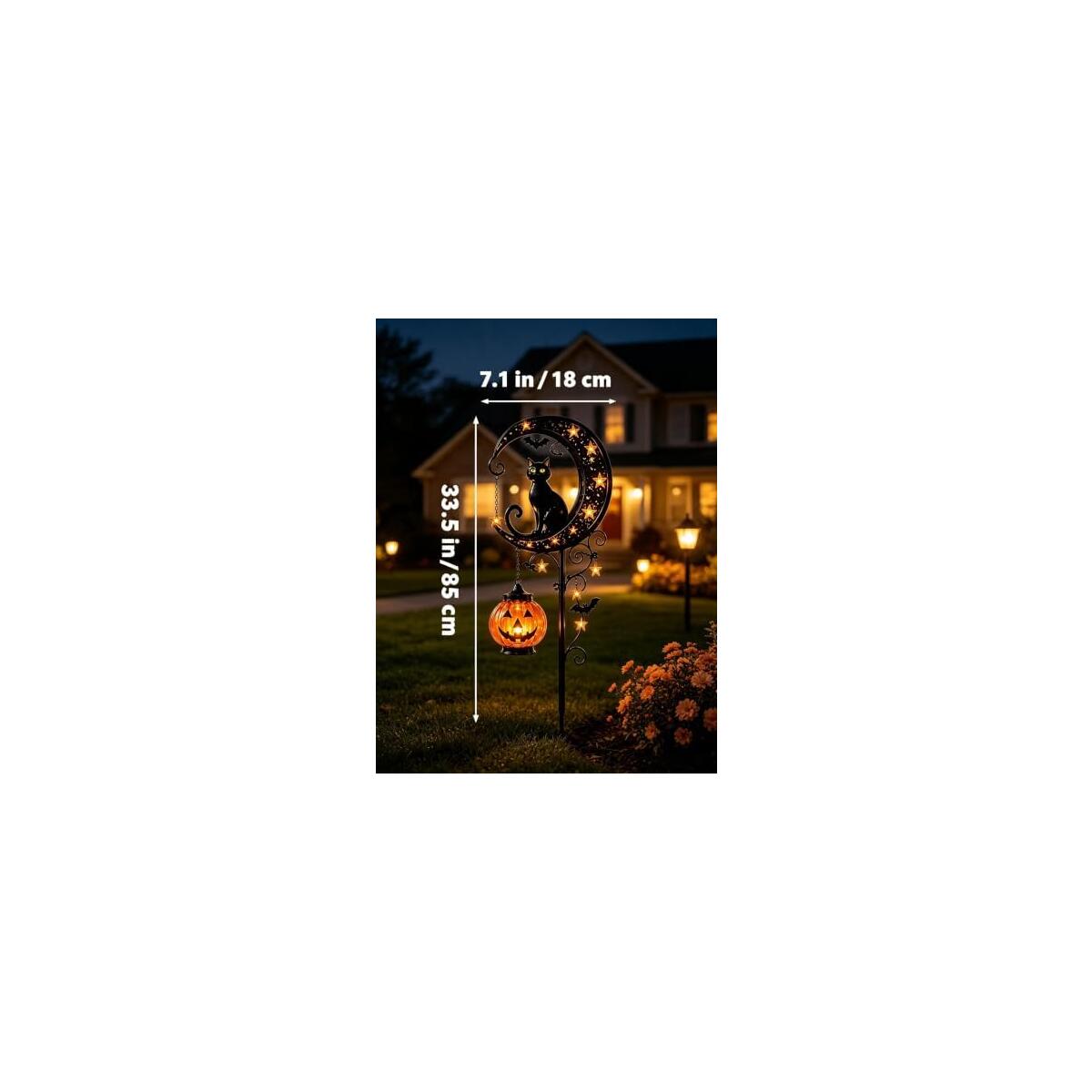 Solar Halloween Black Cat Coupon - RebateKey