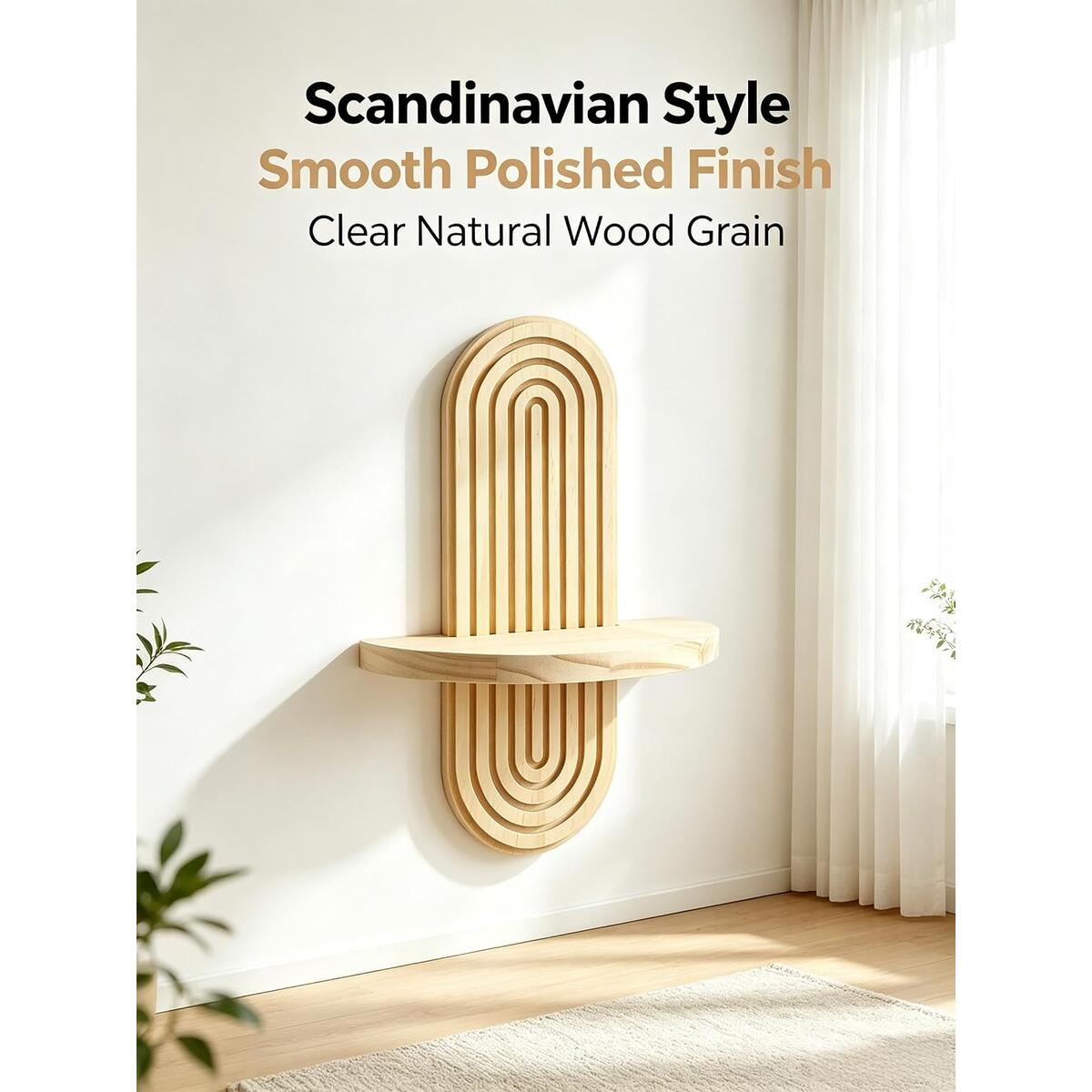 Solid Wood Floating Wall 1 Deal - RebateKey