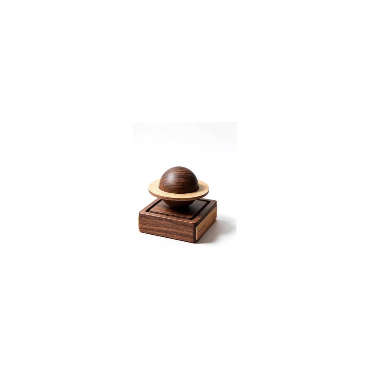 Handcrafted Planet Aroma Diffuser Black Walnut Wood
