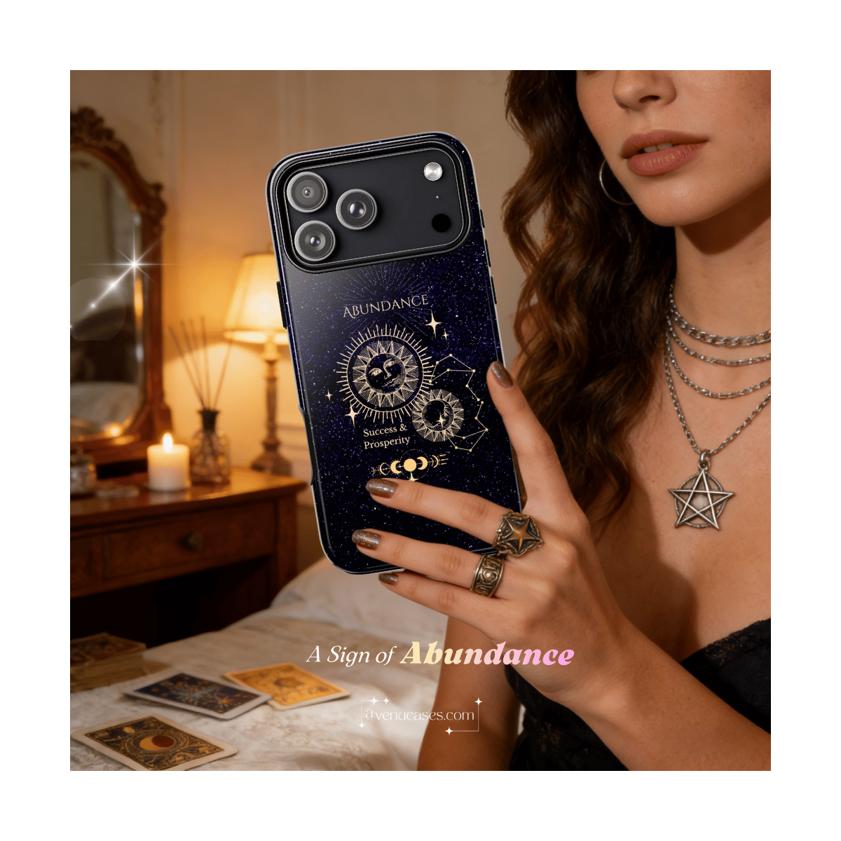 Abundance Tarot iPhone Case