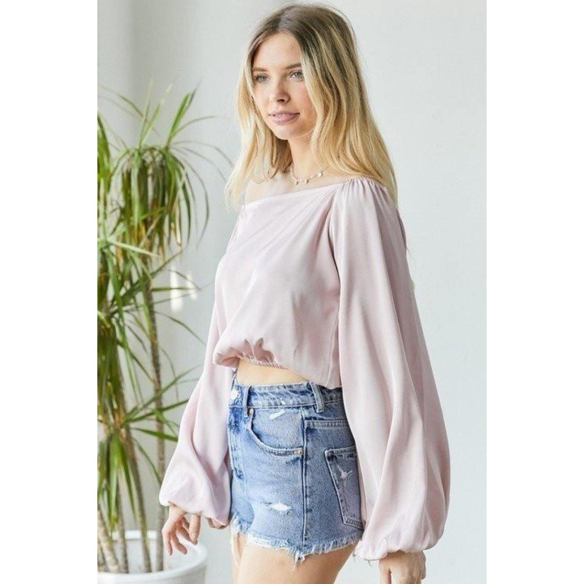 Satin Off Shoulder Balloon Coupons - RebateKey