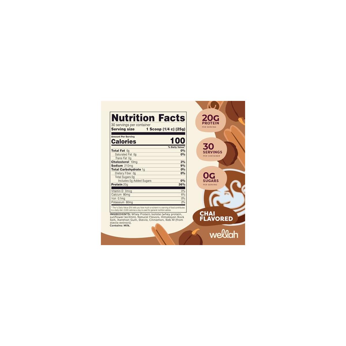 Wellah Protein Your Whey 1 Deals - RebateKey