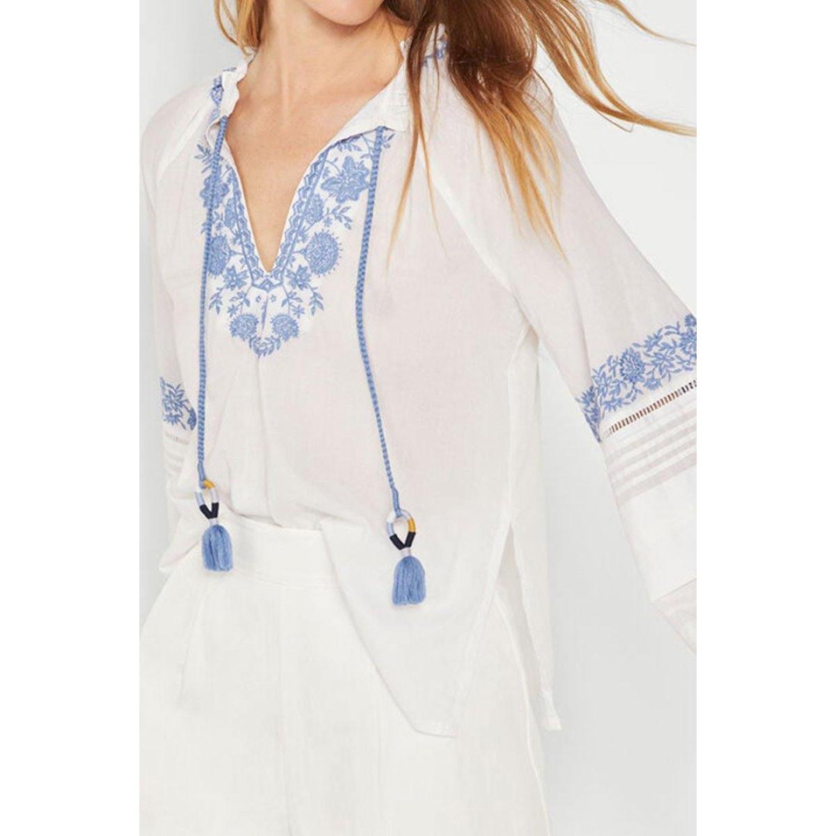 Bcbgmaxazria Embroidered Peasant Blouse Coupon - RebateKey