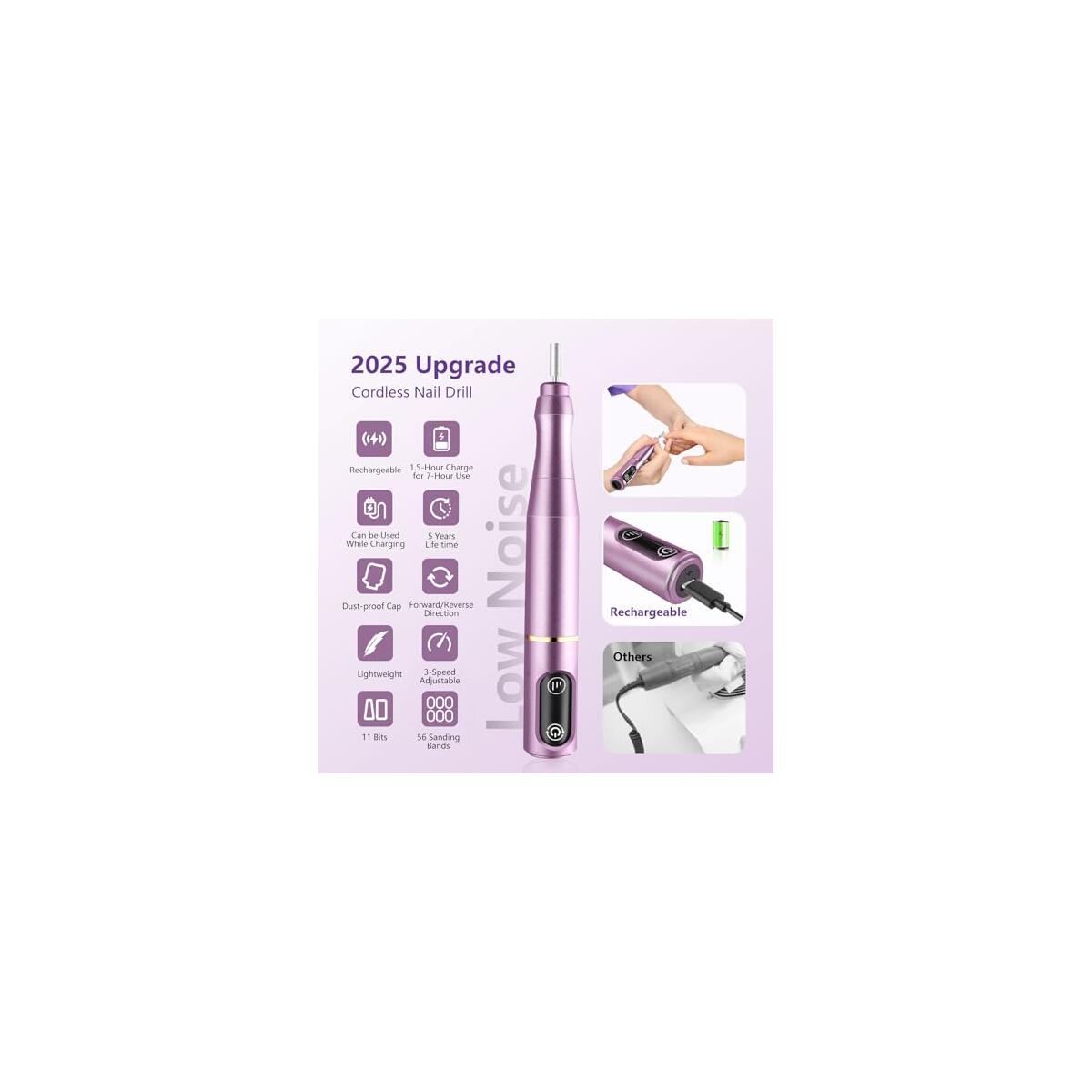 Cordless Nail Drill Electric Promo Codes - RebateKey