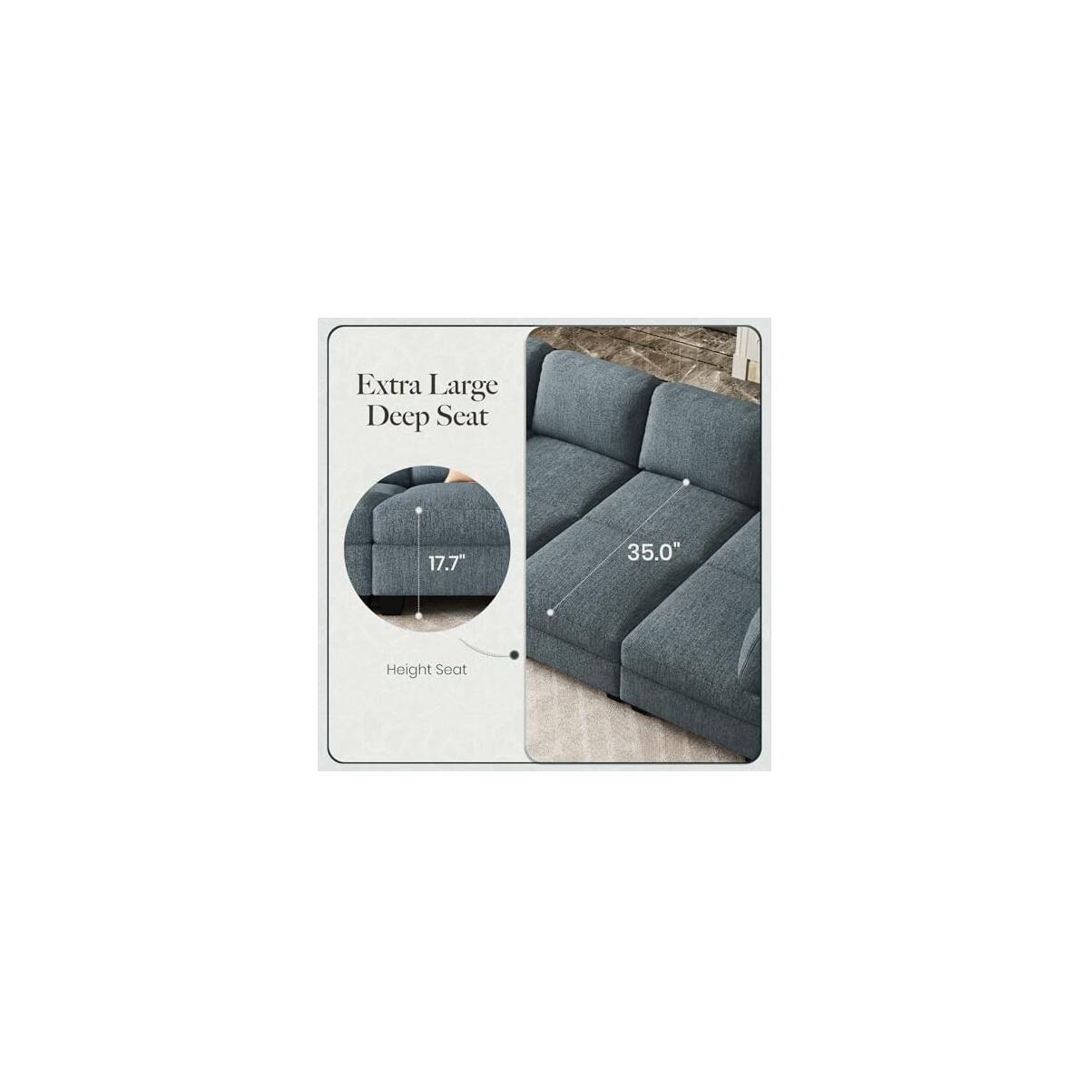 Belffin Sectional Sleeper Sofa Bed Coupons - RebateKey