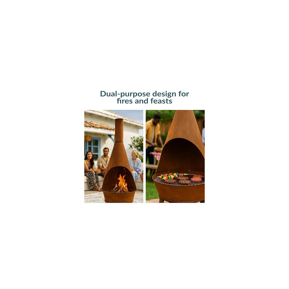 Sunnydaze Foot Large Chiminea Promo Code - RebateKey
