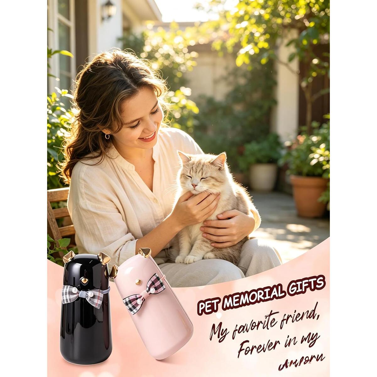 Ceramic Cat Urn 1 Deal - RebateKey