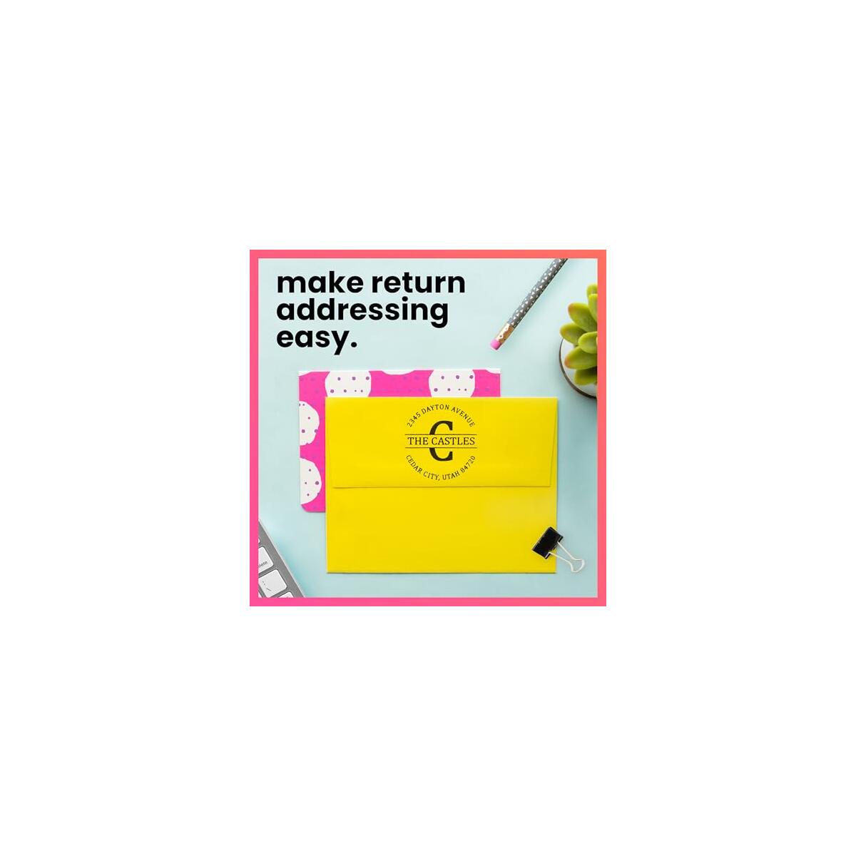 Excelmark Custom Address Stamp Coupon - RebateKey