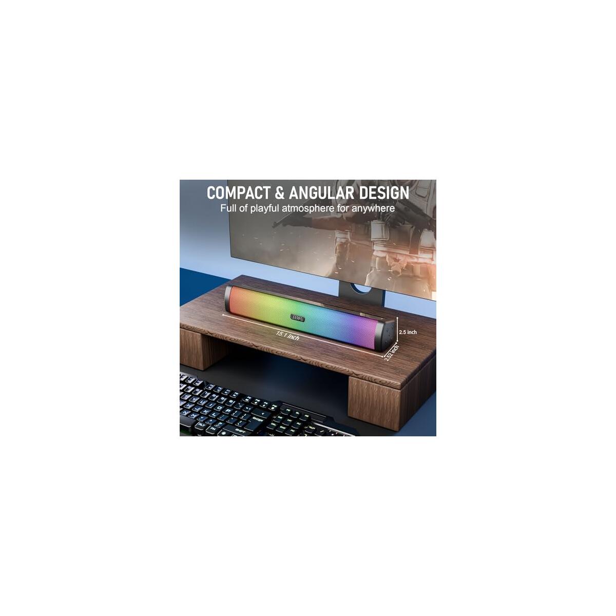 Wireless Bluetooth Sound Bar With Colorful Flash Promo Code - RebateKey