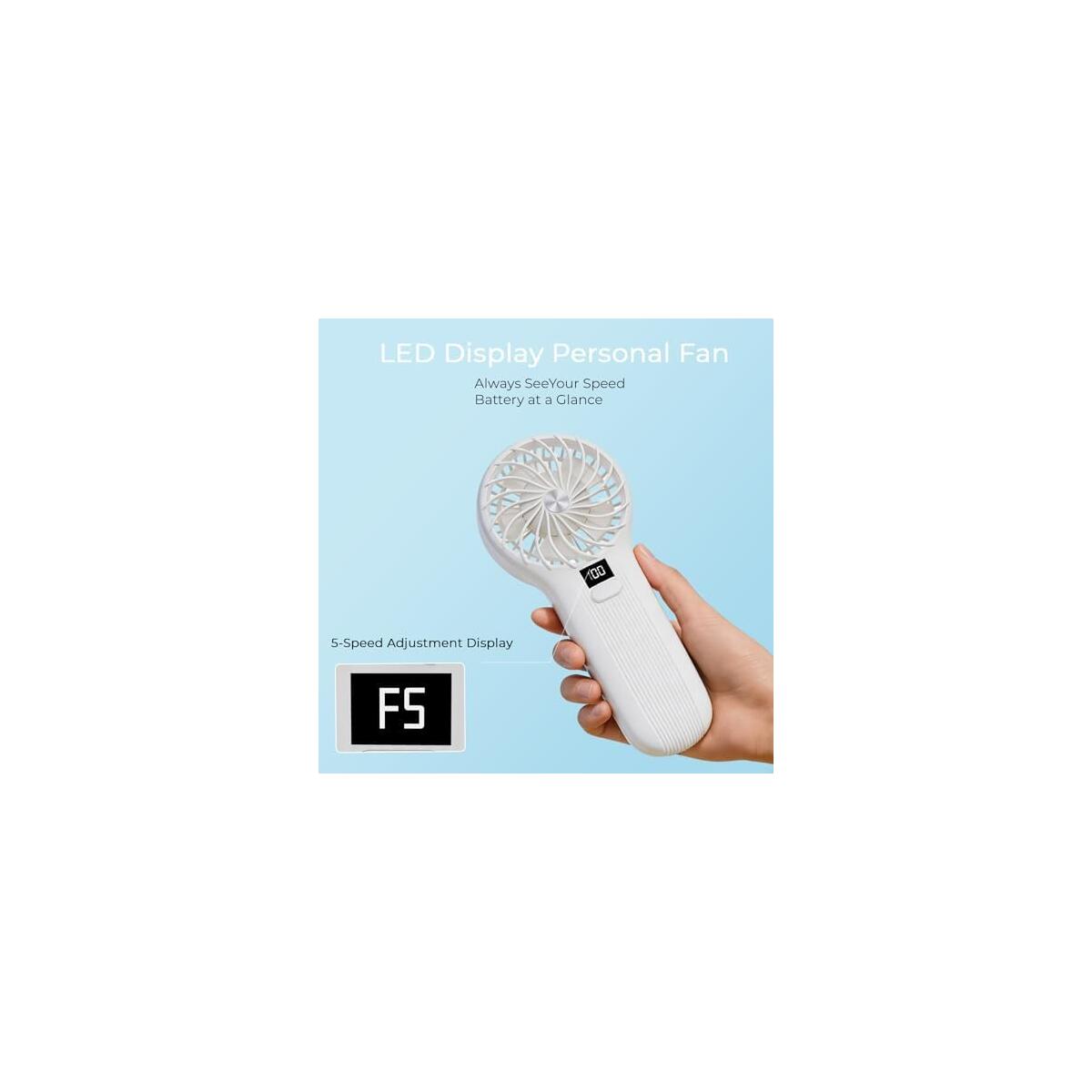 Portable Handheld Fan 1 Coupon - RebateKey