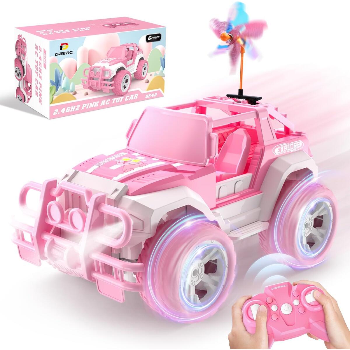 Pink Monster Rc Trucks With Auto Mode Deal - RebateKey