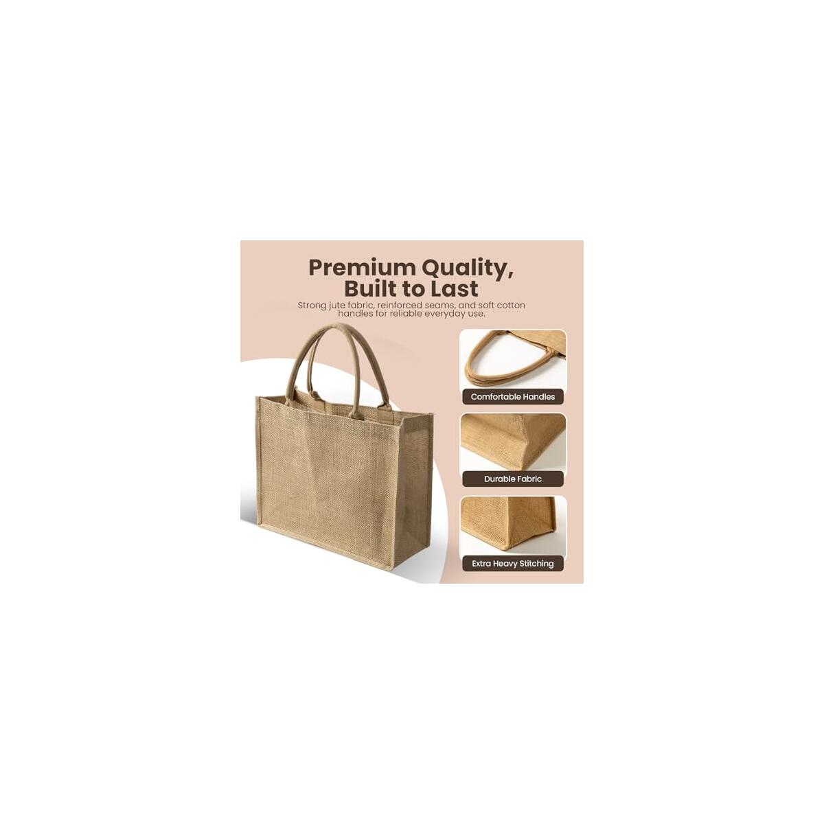 Jute Tote Bags Deals - RebateKey
