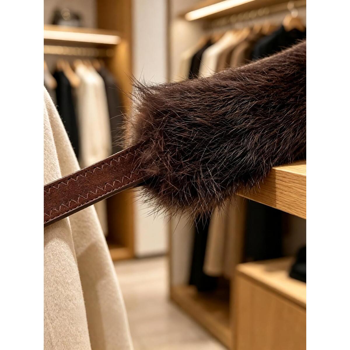 Vintage Furry Waist Belt Coupon - RebateKey