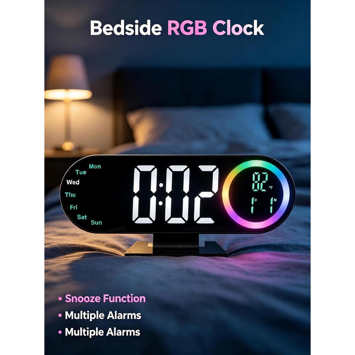 Rgb Led Mirror Digital Promo Code - RebateKey