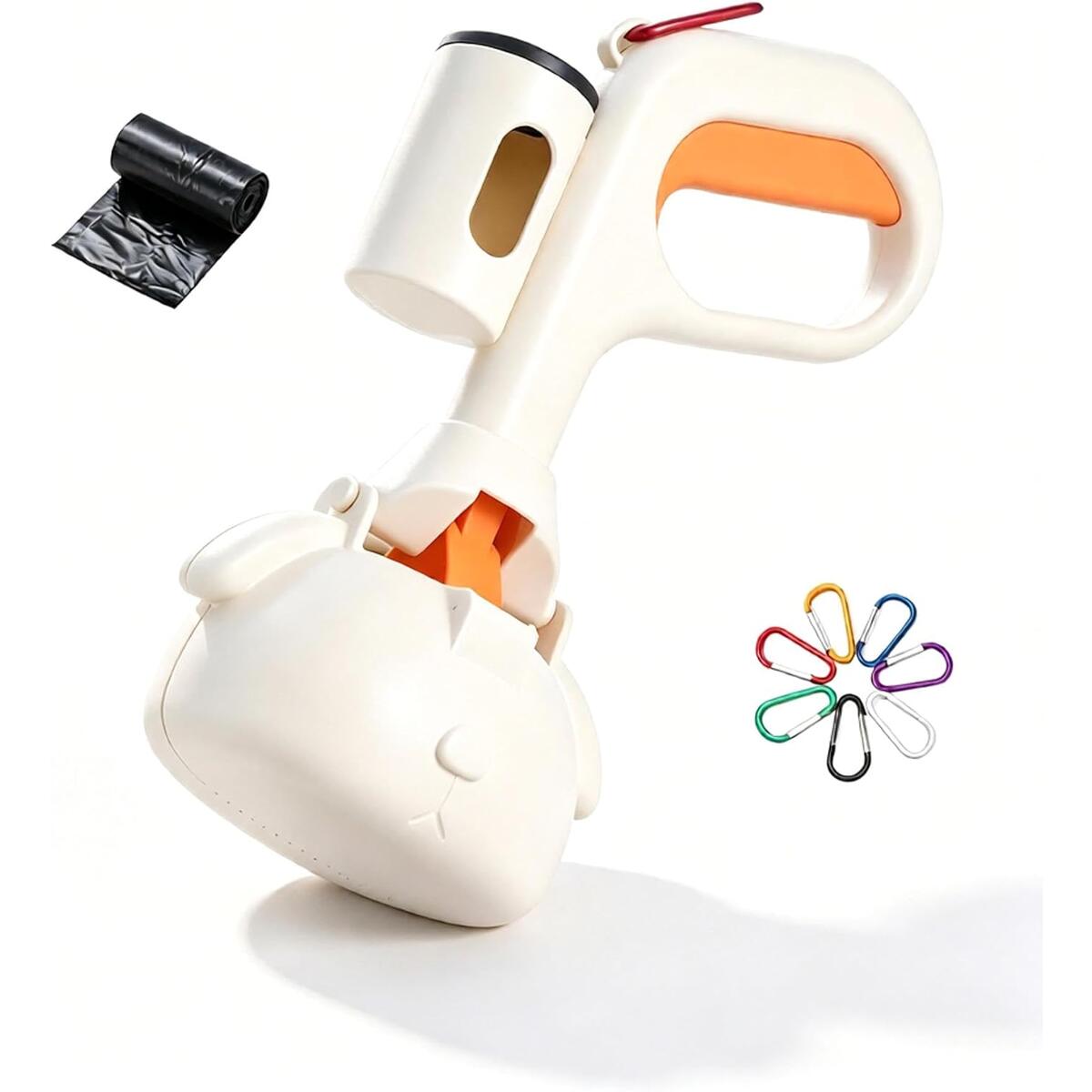 Portable Dog Pooper Scooper with Waste Bags