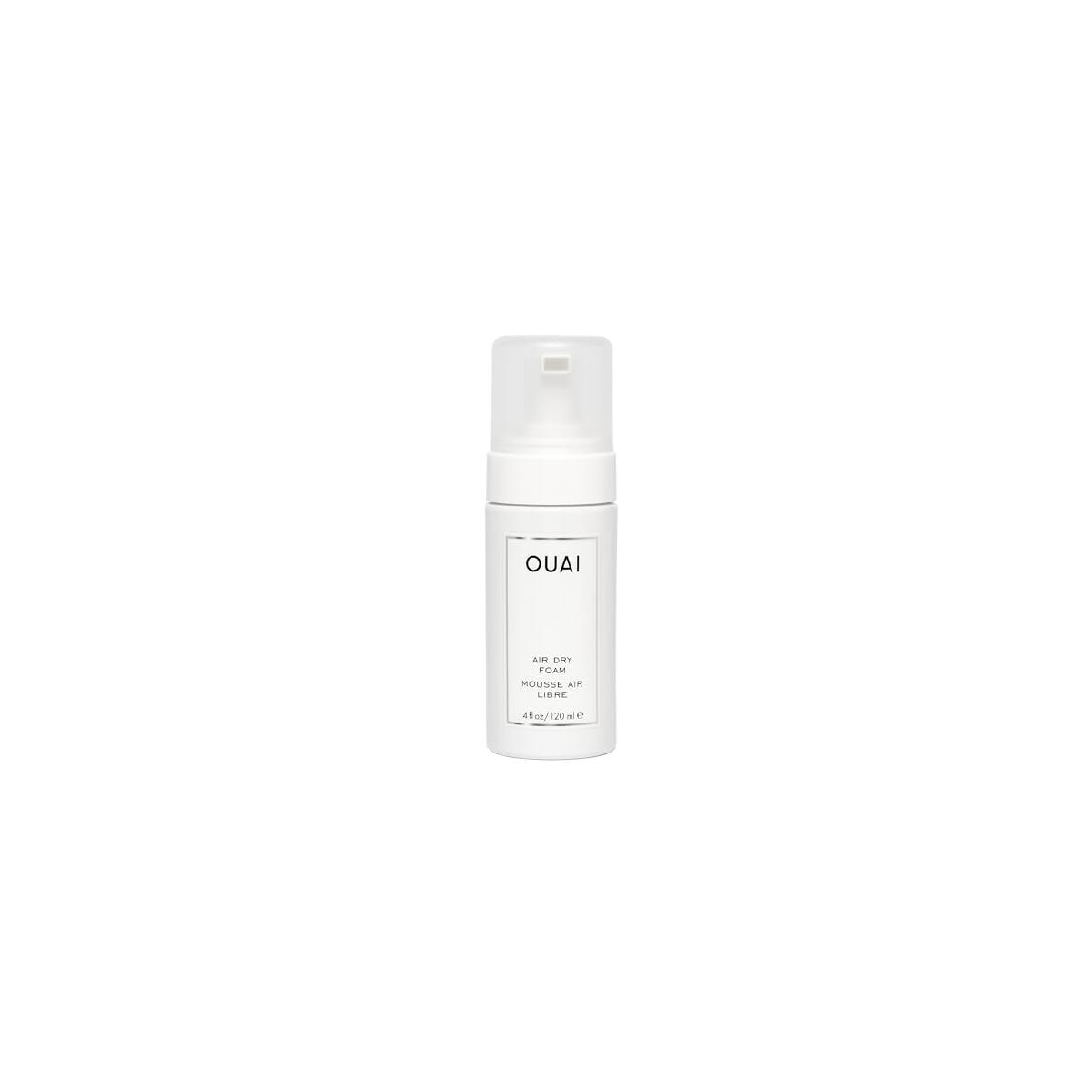 OUAI Air Dry Foam - Hair Mousse for Curly Hair & Beach Waves - Conditioning & Detangling With Kale and Carrot Extract - Paraben, Phthalate and Sulfate Free (4 Oz)