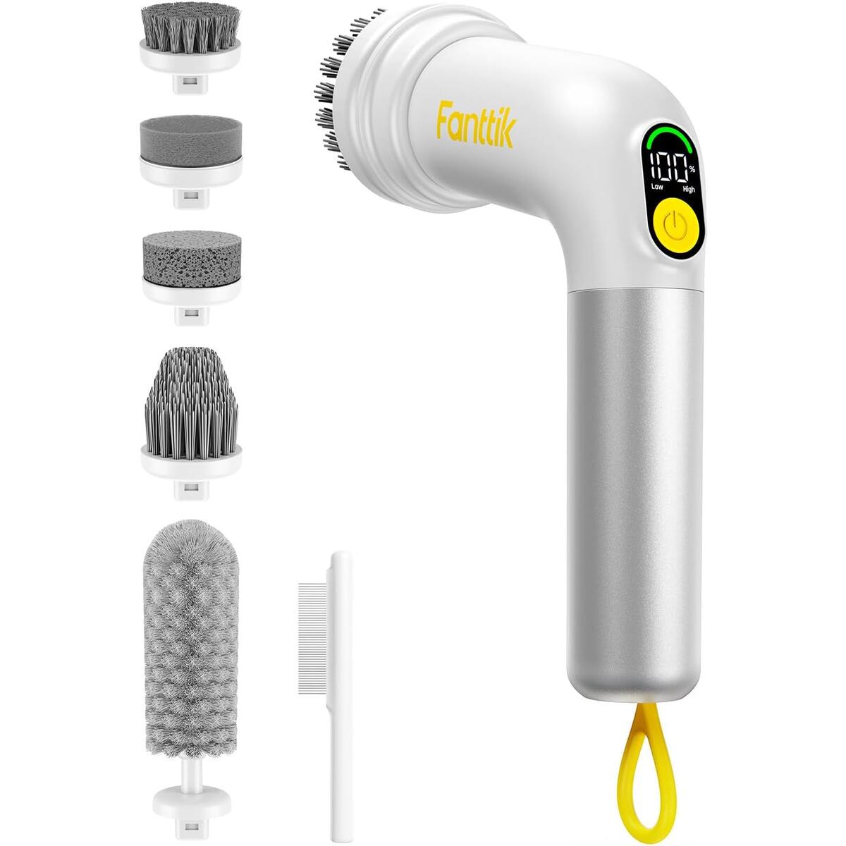 Fanttik G9 Handy Cordless Electric Spin Scrubber, for Kitchen