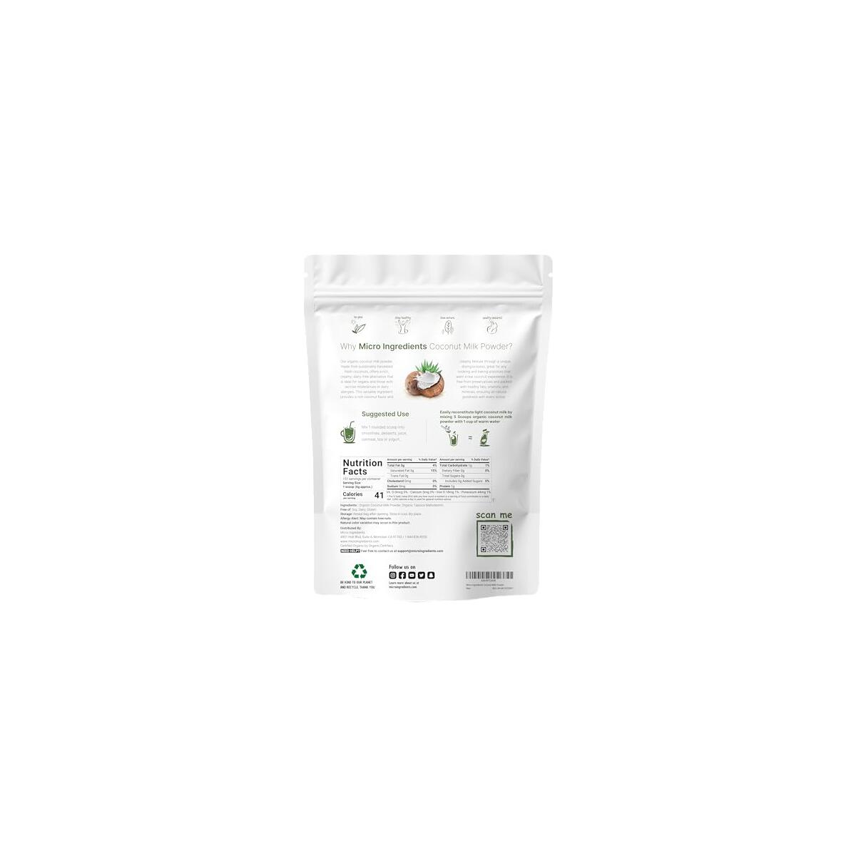 Micro Ingredients Organic Coconut Coupon - RebateKey