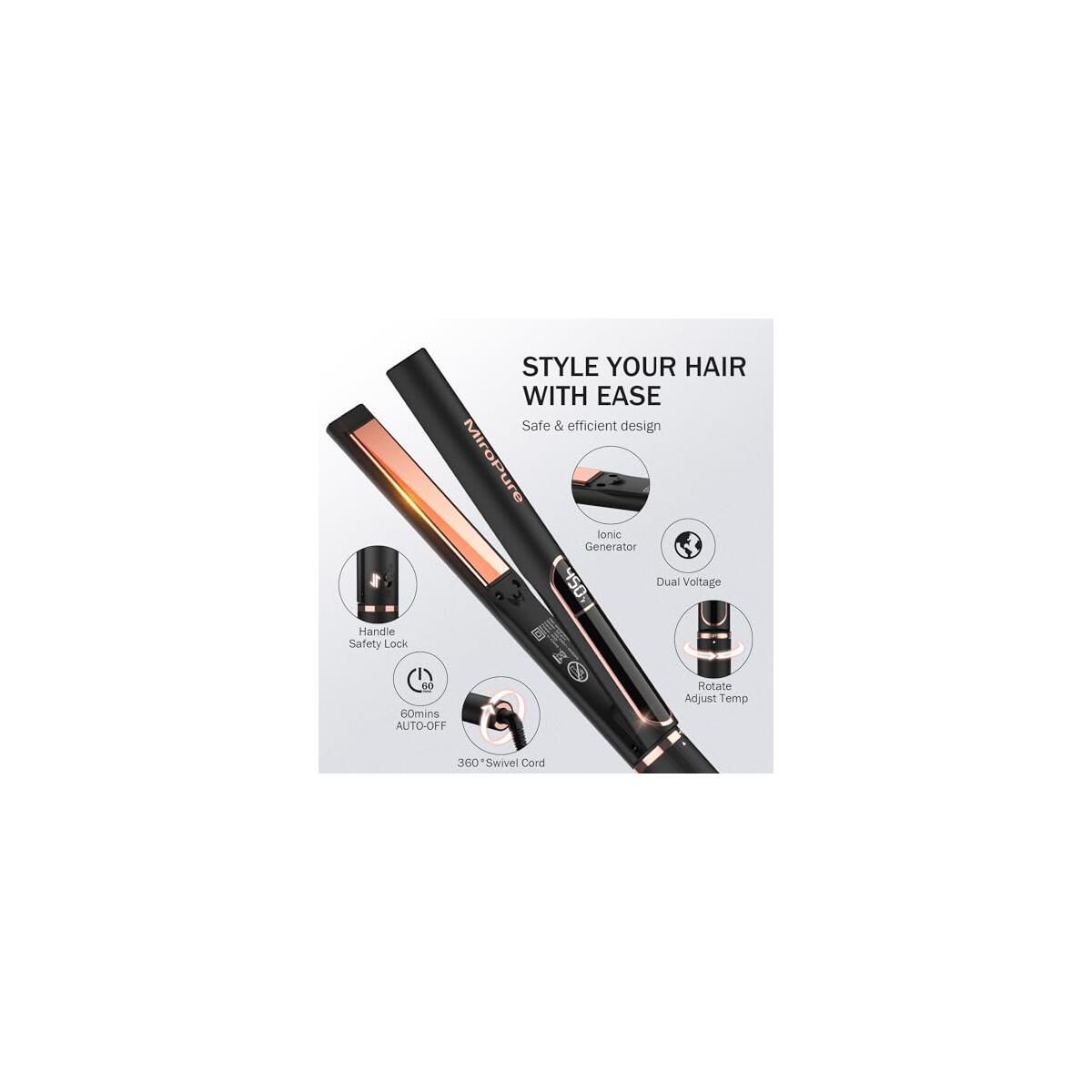 Flat Iron Hair Straightener 3 Deals - RebateKey