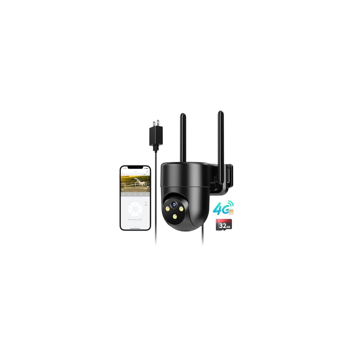 G Lte Cellular Security Camera Outdoor Wired Deals - RebateKey