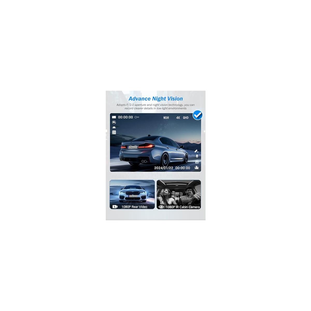 4k Dash Cam Front And Rear Inside Promo Code - RebateKey