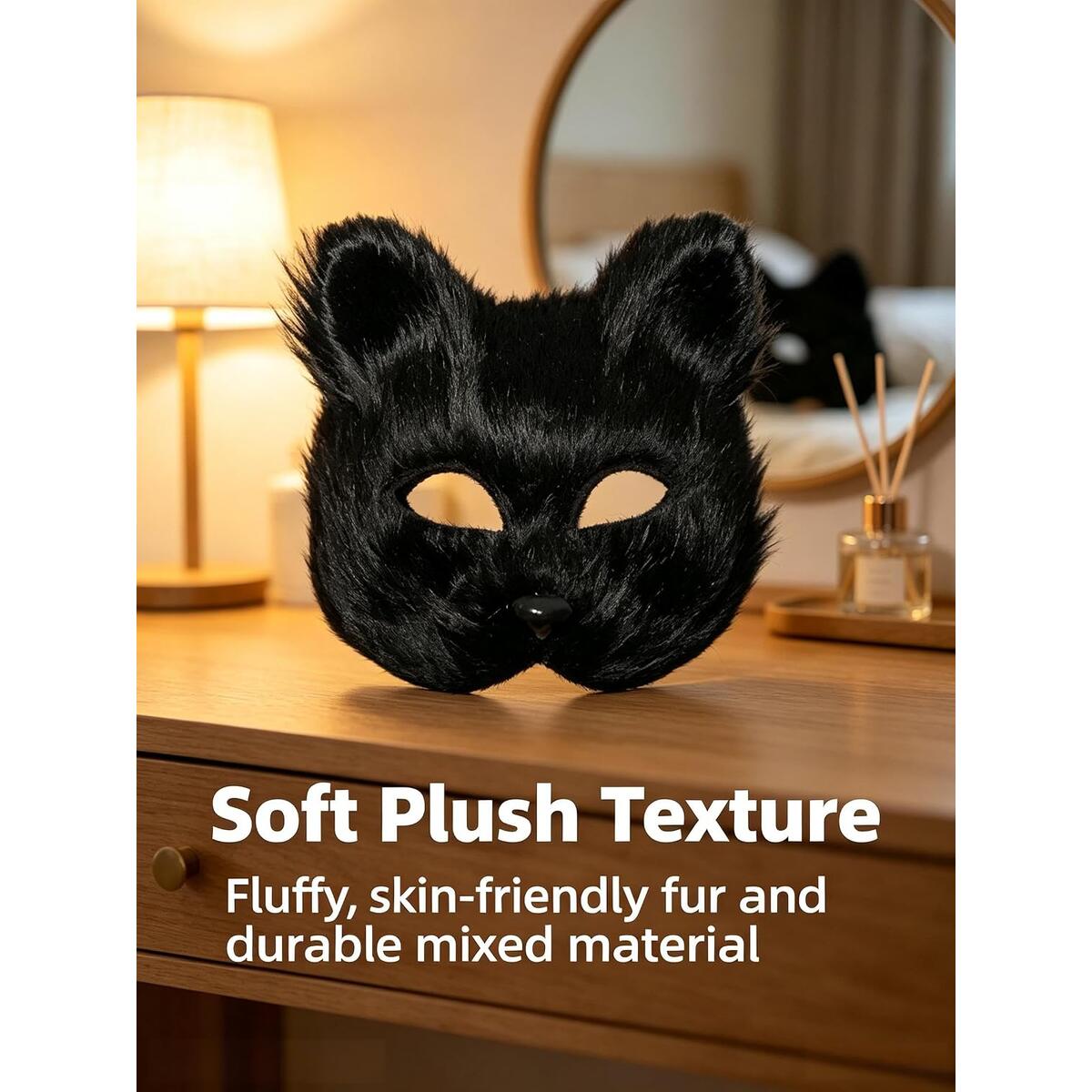 Black Furry Cat Fox 1 Deals - RebateKey