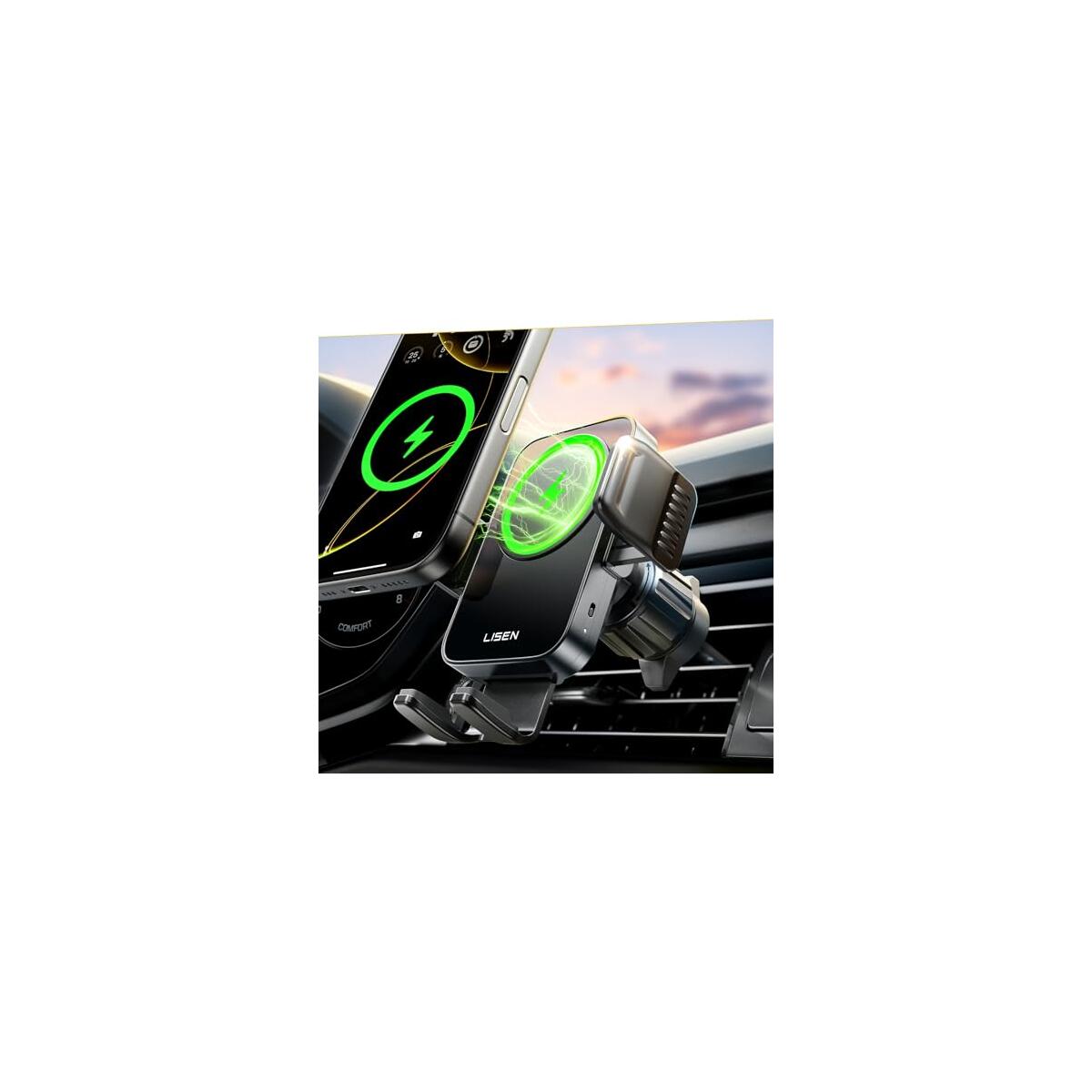 Lisen Wireless Car Charger Promo Codes - RebateKey