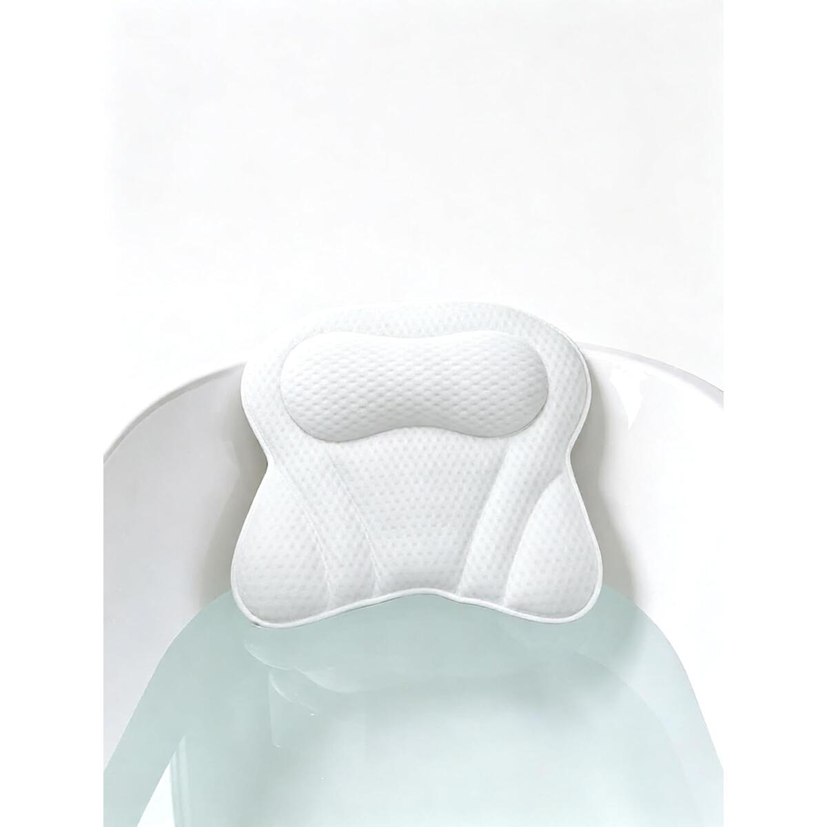 Bathtub Pillow 4D Air Mesh with 6 Suction Cups