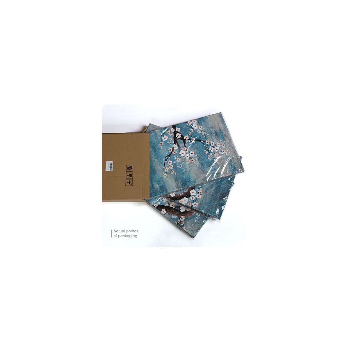 3 Piece Wall Art Hand Painted 1 Coupon - RebateKey