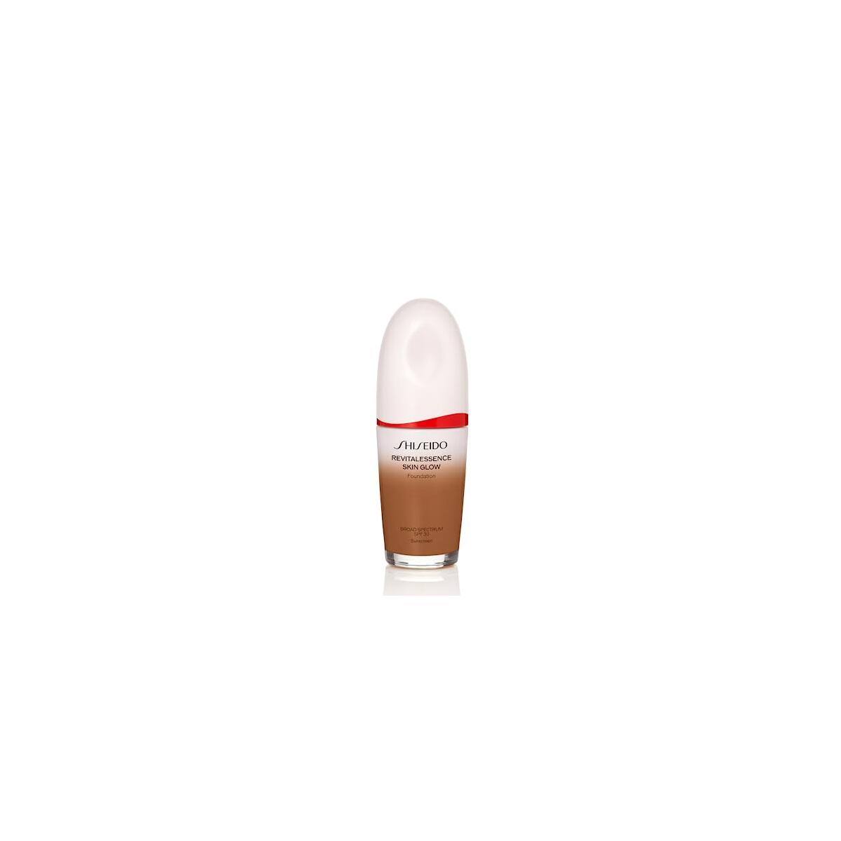 Shiseido RevitalEssence Skin Glow Foundation SPF 30, 460 Topaz - Buildable, Medium Coverage - 24-HR Hydration & 12-HR Wear - Transfer, Crease & Fade Resistant - Non-Comedogenic - All Skin Types