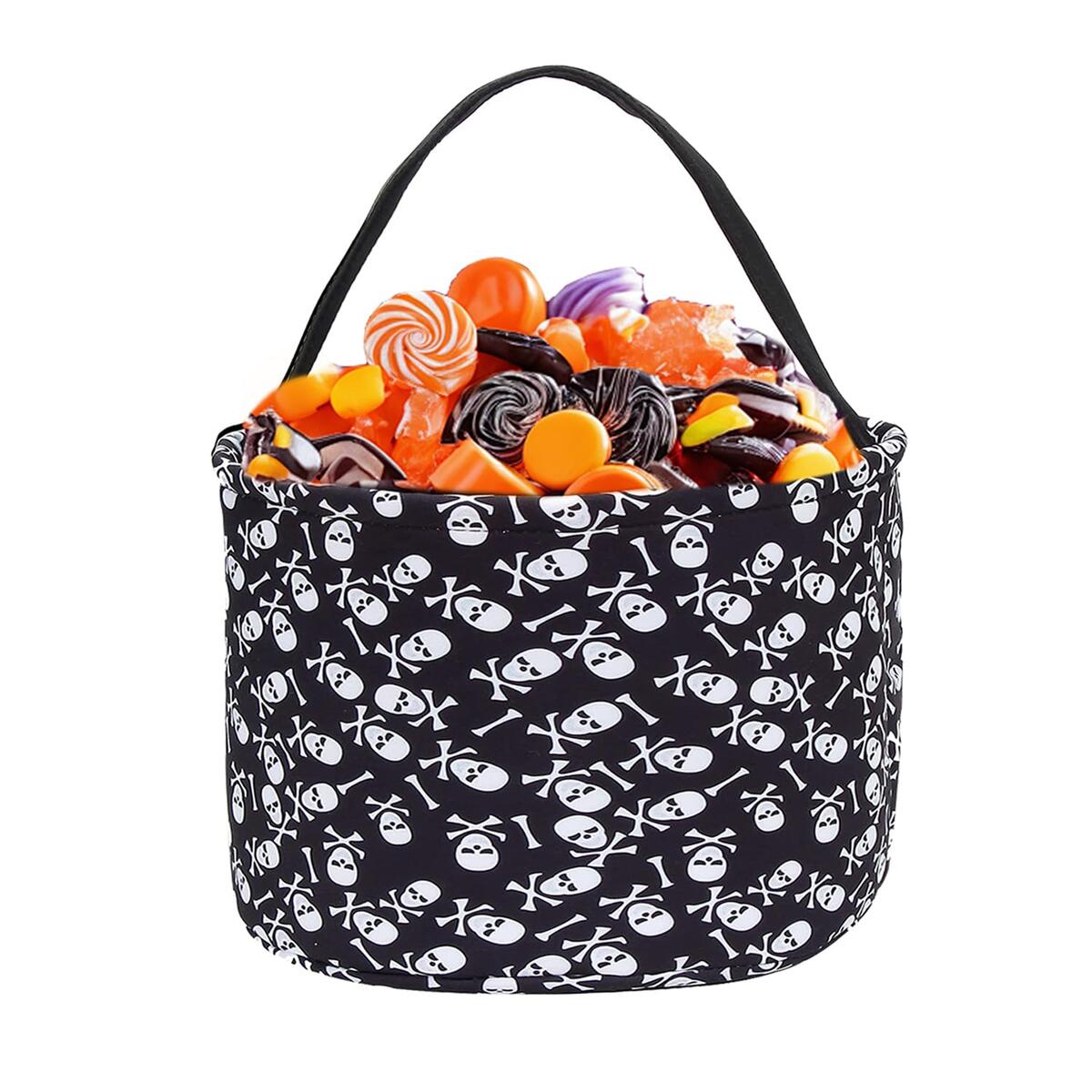 Halloween Candy Basket Bag Halloween Candy Trick or Treat Buckets