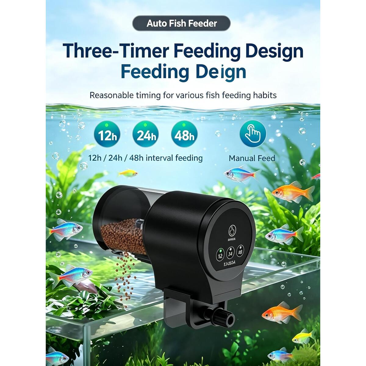 Automatic Fish Feeder With 1 Promo Codes - RebateKey