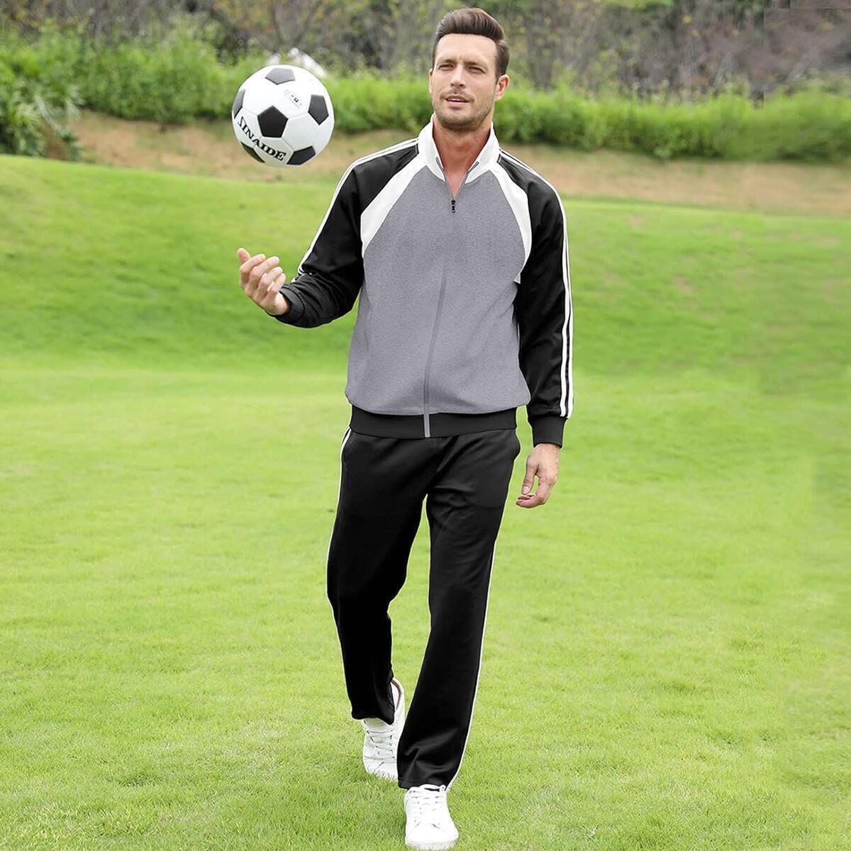 Sun Lorence Mens Athletic Running Tracksuit Promo Codes - RebateKey