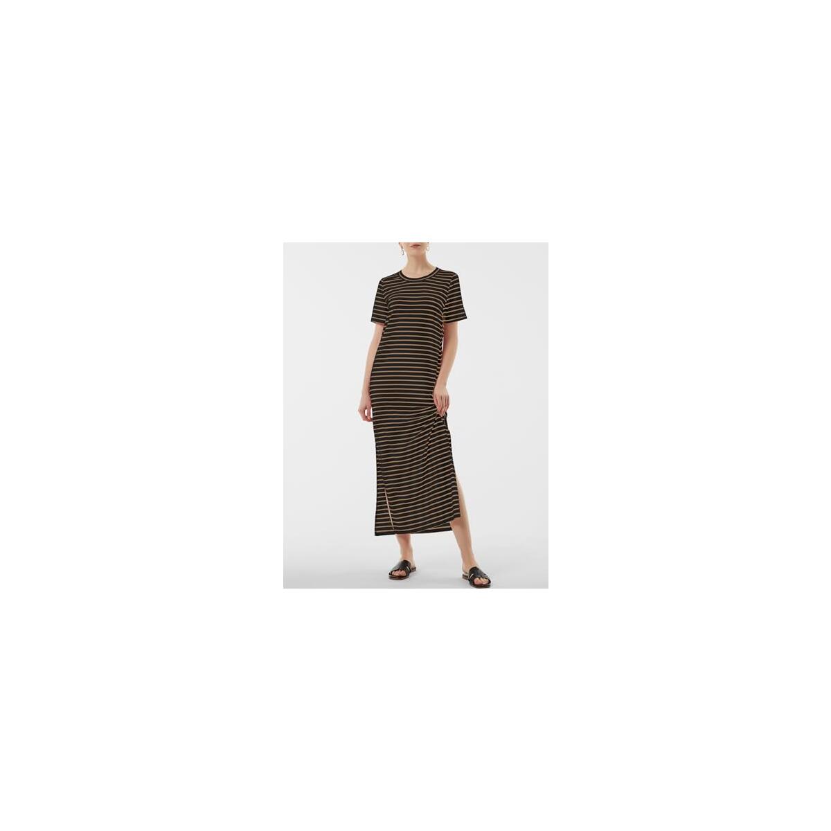 Womens Short Sleeve Double Split Maxi Dress Coupons - RebateKey