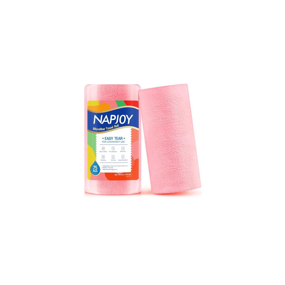 Napjoy Microfiber Cleaning Cloth Roll Promo Code - RebateKey