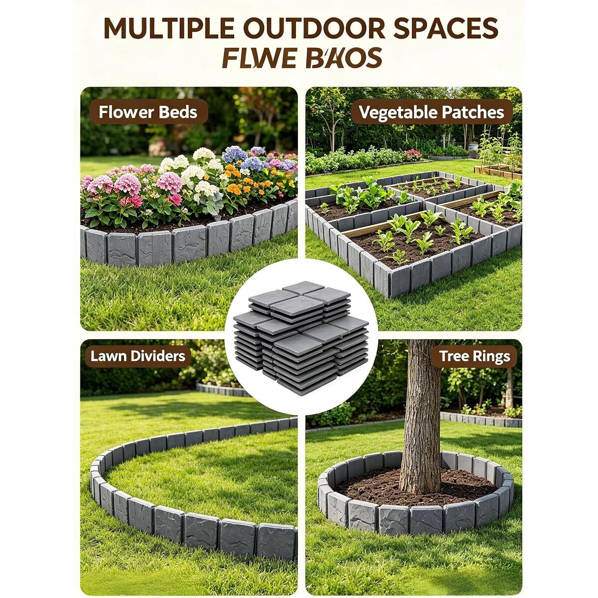 Imitation Stone Garden Fence Deals - RebateKey