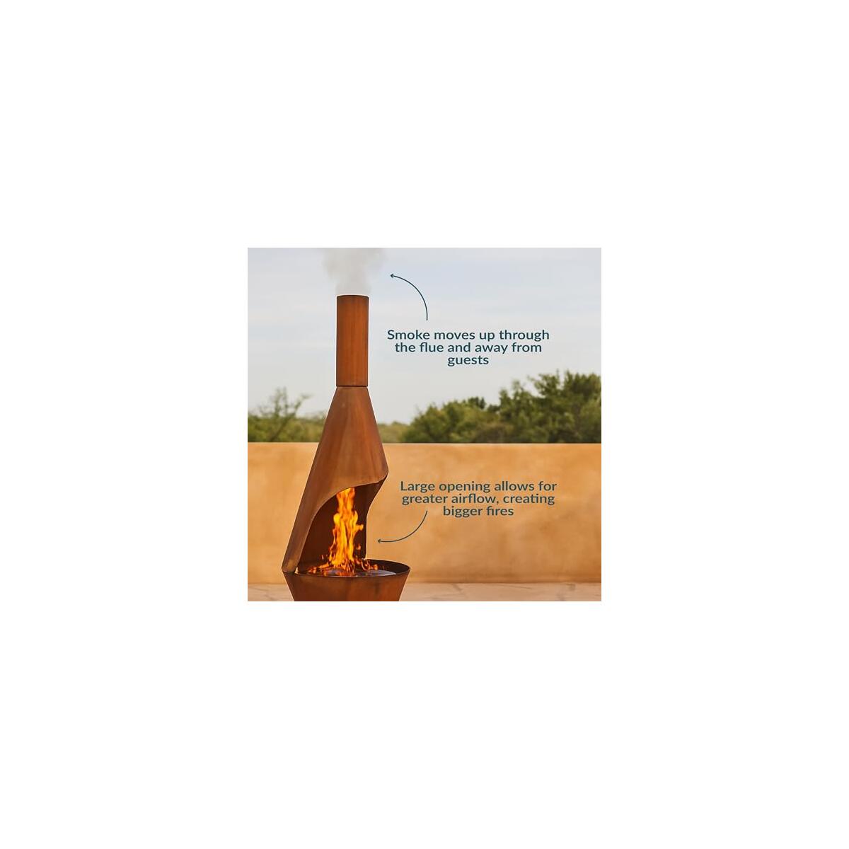 Sunnydaze Foot Large Chiminea Promo Code - RebateKey