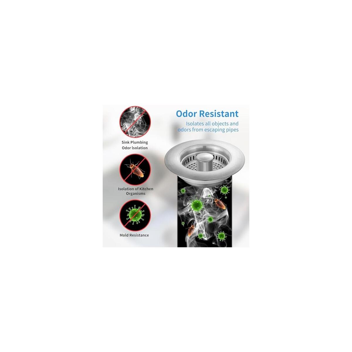 3 In 1 Kitchen Sink Strainer Stopper Promo Code - RebateKey