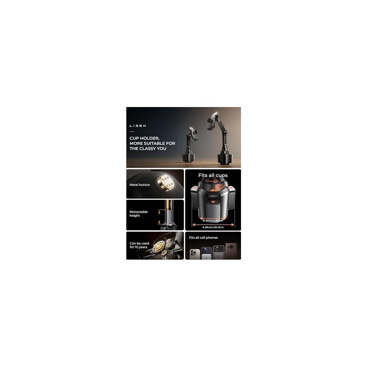 Upgraded Version Cup Phone Holder Coupons - RebateKey
