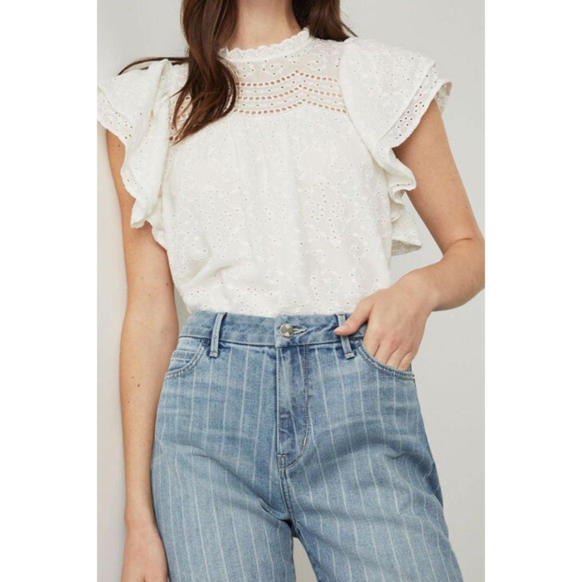 Bcbgmaxazria Eyelet Top Deal - RebateKey