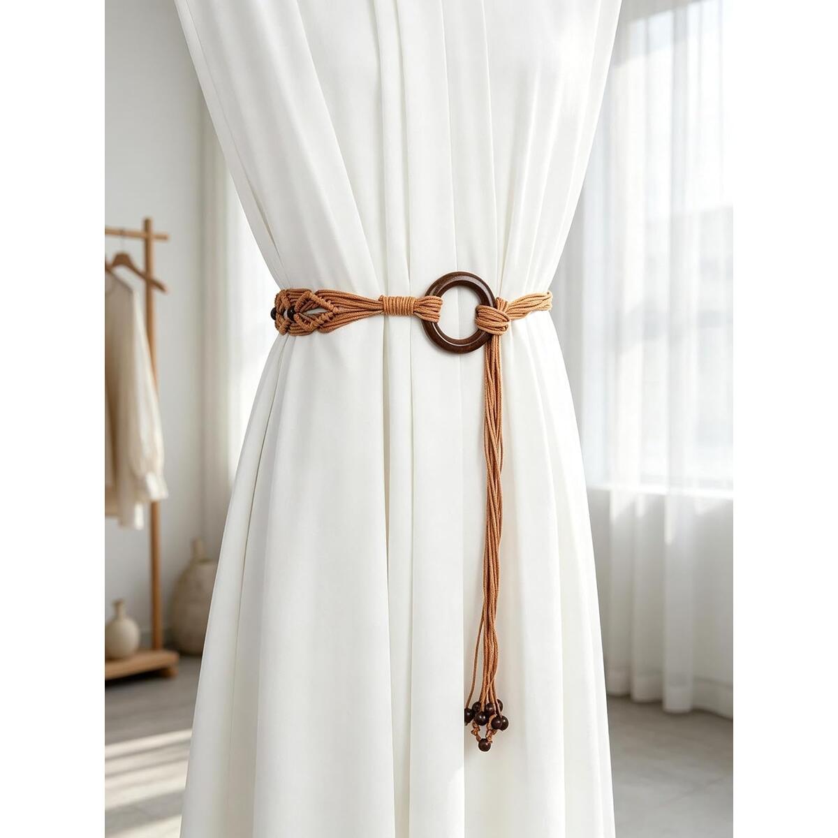 Boho Macrame Waist Belt Deal - RebateKey