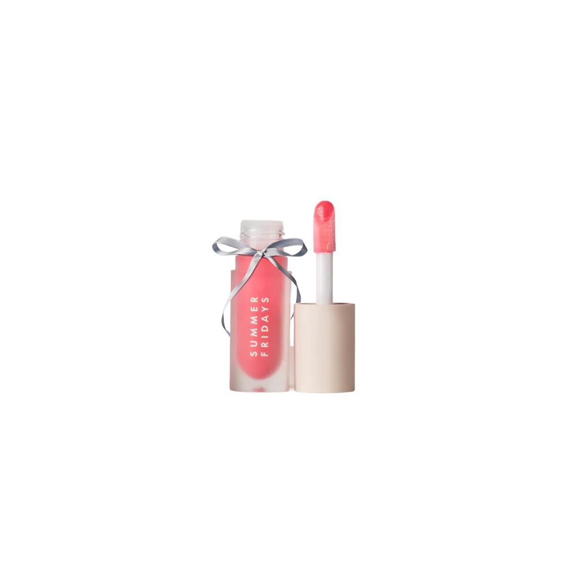 Summer Fridays Dream Lip Oil - Tinted Lip Oil with Moisturizing Sheer Coverage, High-Shine and Deep Hydration - Non-Sticky Formula for Long-Lasting Softness - Pink Cloud (0.15 Oz)