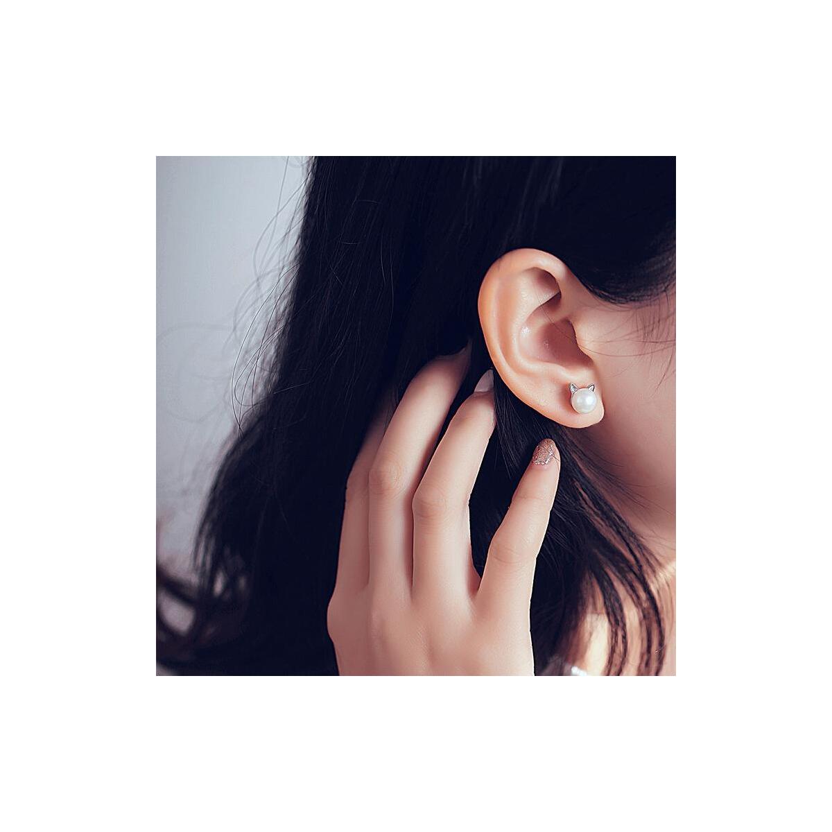 Imitation Pearl Cat Stud Promo Code - RebateKey