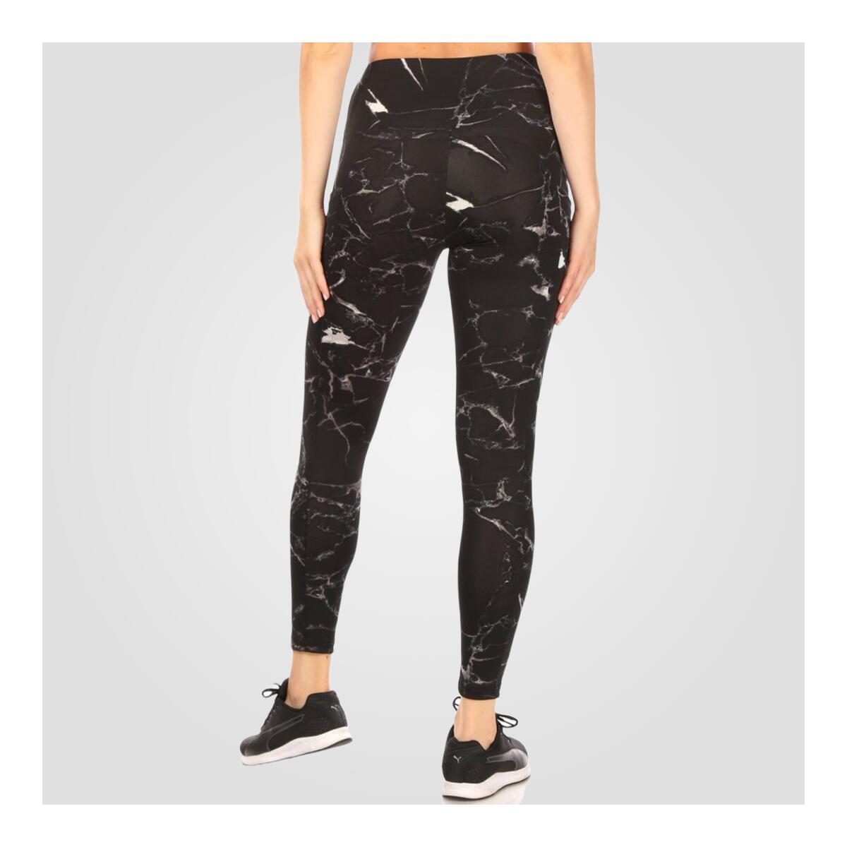 Black Marble Yoga Leggings 1 Deal - RebateKey