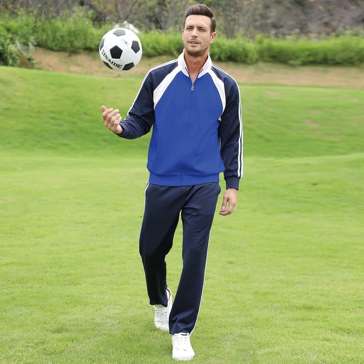 Sun Lorence Mens Athletic Running Tracksuit 5 Coupon - RebateKey