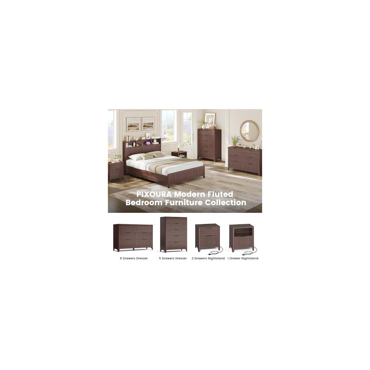 Fluted 5 Drawers Promo Codes - RebateKey